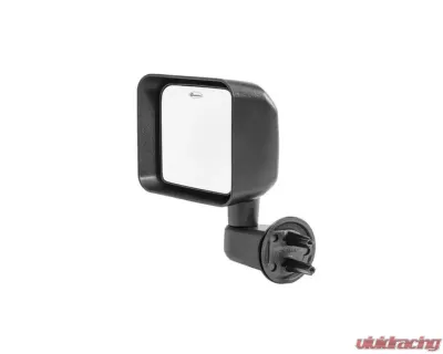 Quadratec Replacement Mirror in Black for Driver Side Jeep Wrangler 2-Door | 4-Door JK 2007-2018 - 13111 0331 PIC